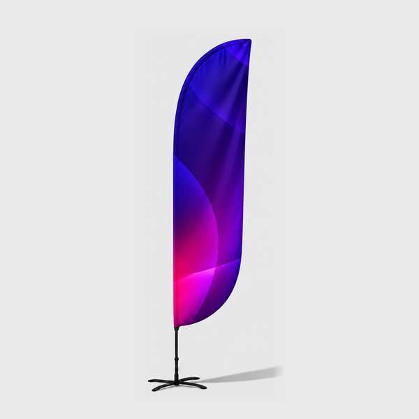 Convex Feather Flag with Uni-Fit Pole