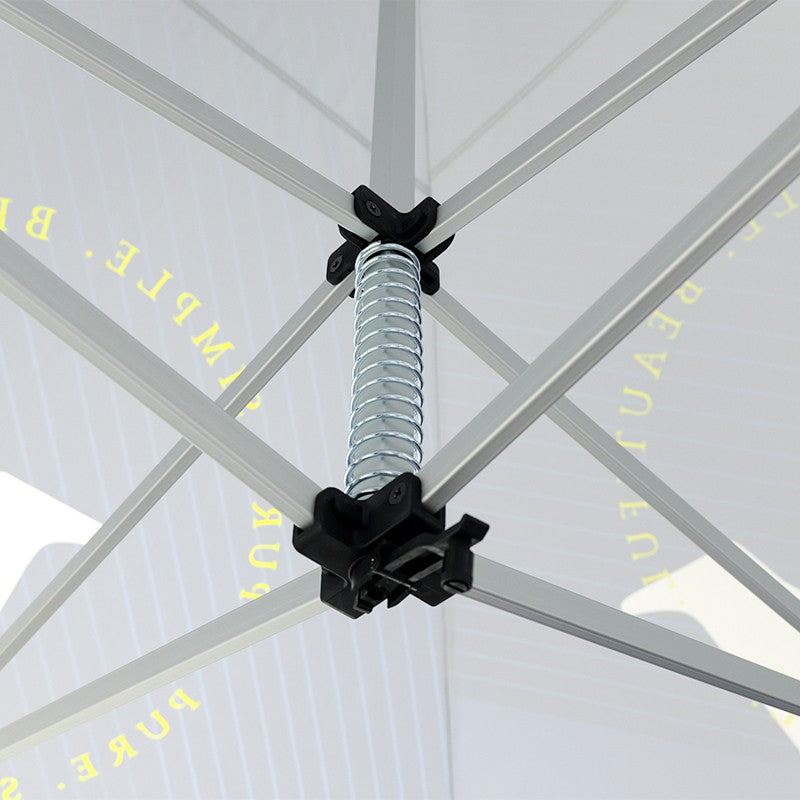 10ft x 10ft Canopy Kit with Waterfall Shelves & TV Mounts