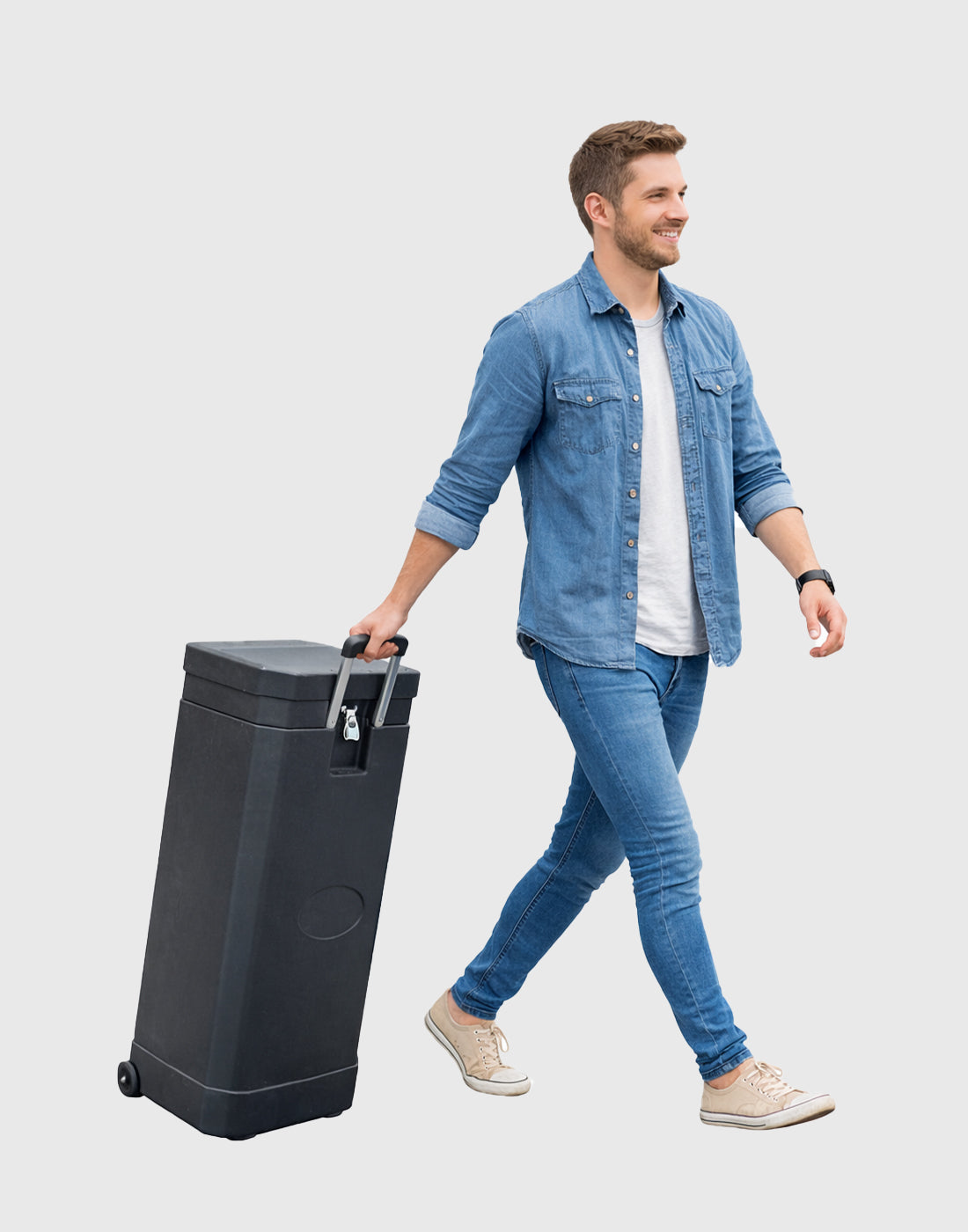 Plastic Hard Carry Case - Holds 10ft Kits