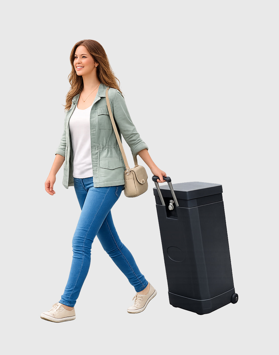 Plastic Hard Carry Case - Holds 10ft Kits