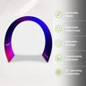 Tapered Curved Fabric Arch Display