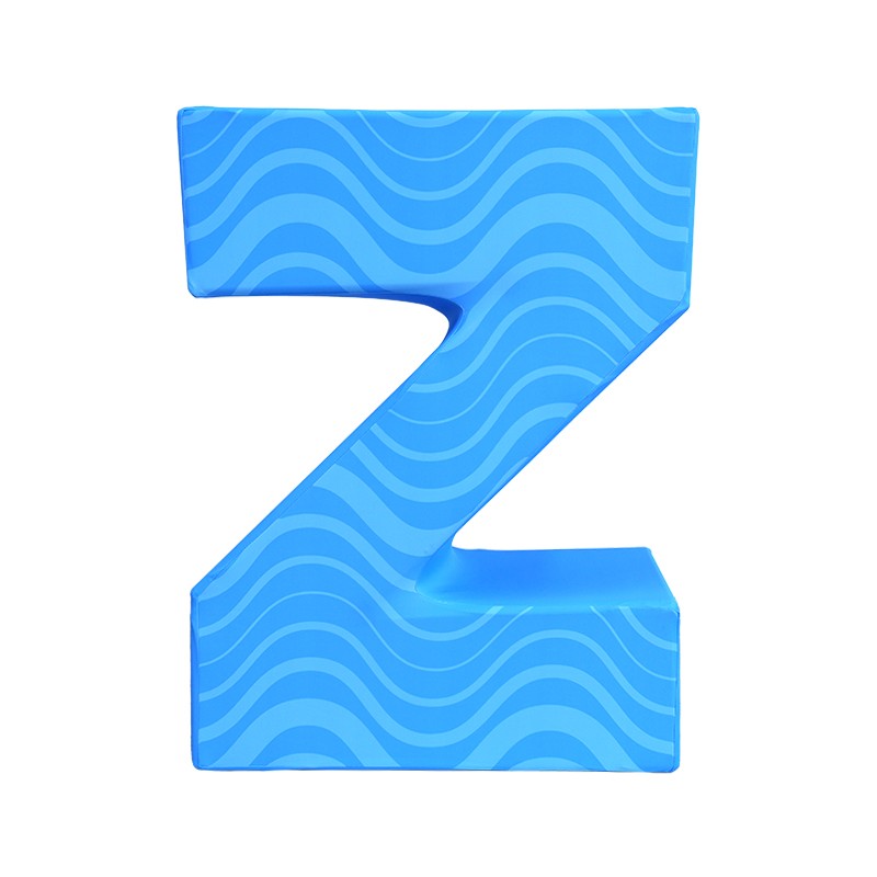 Freestanding 3D Alphabet Stand