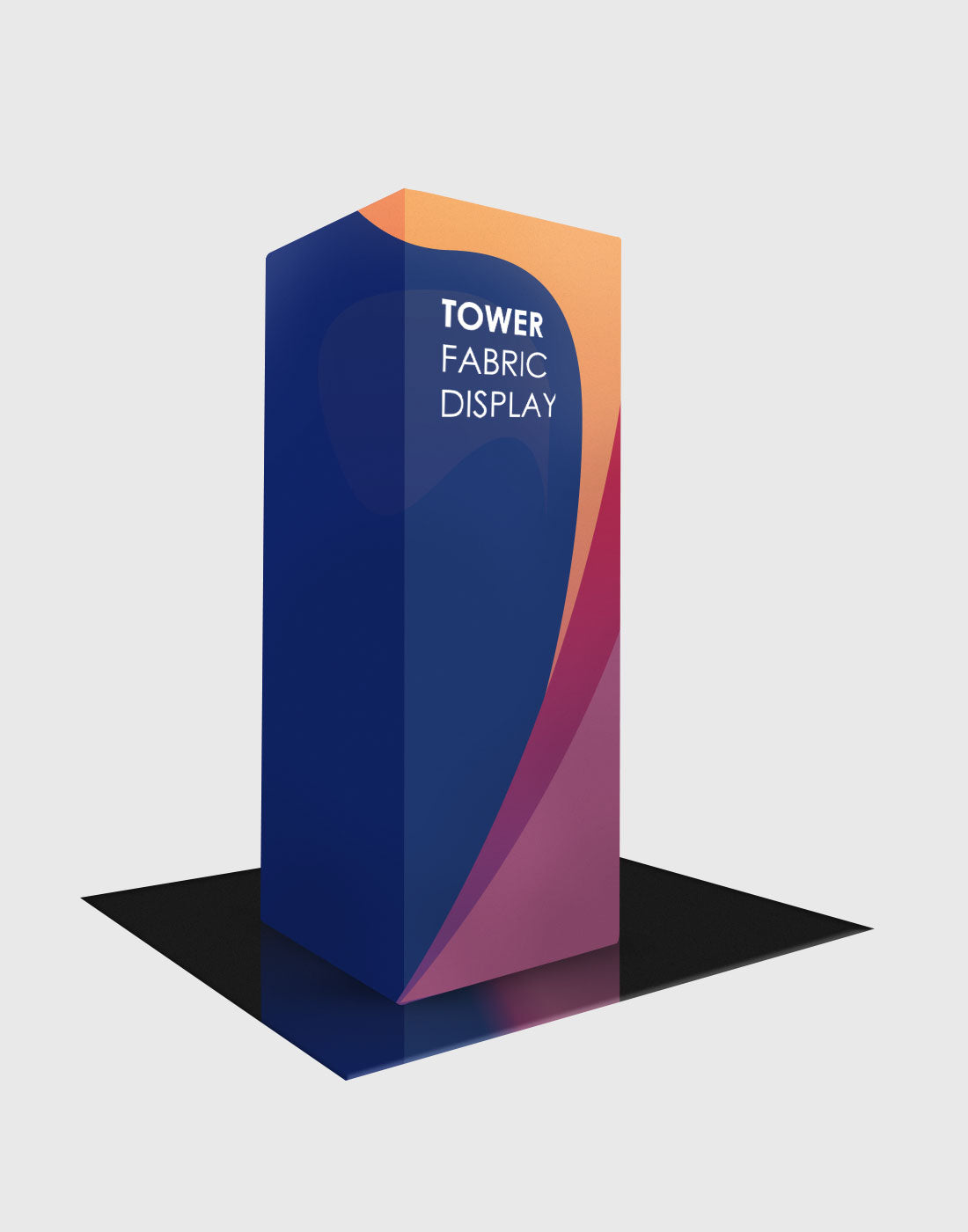 EZ Cubic Tower Fabric Display