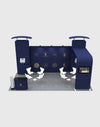 20ft Straight Backdrop with 3D Wall & Arch Exhibition Kit