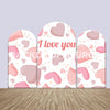 Love Proposal Themed Party Backdrop Media Sets for Birthday / Events/ Weddings