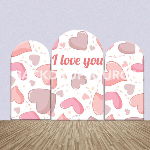 Love Proposal Themed Party Backdrop Media Sets for Birthday / Events/ Weddings