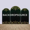 Black Arch Themed Party Backdrop Media Sets for Birthday / Events/ Weddings