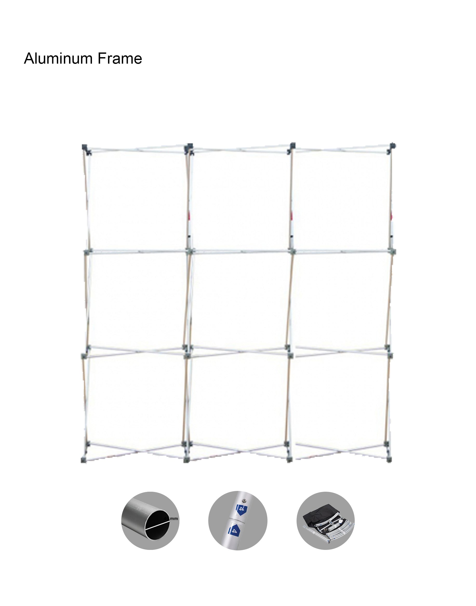 3 x 3 - Pop Up GeoMetrix Grid Display