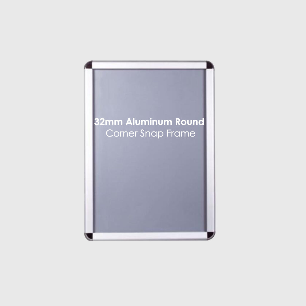 32mm Aluminum Snap Frame