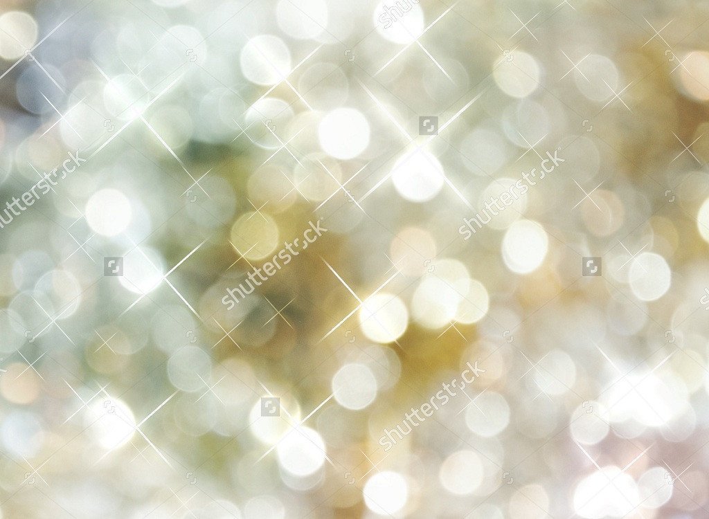 Golden Silver Lights Theme Backdrop Printing