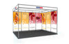 Shell scheme Exhibition Graphics for 13.2ft Wide x 10ft Depth Booth