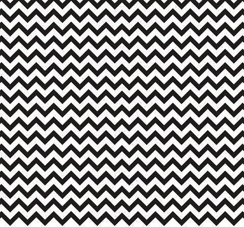 Black and White Chevron Print Photography Backdrop