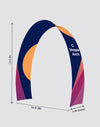 C Shape Tension Fabric Arch - 10ft