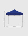 Heavy Duty Custom Canopy Tent - (6.5Ft x 10Ft)