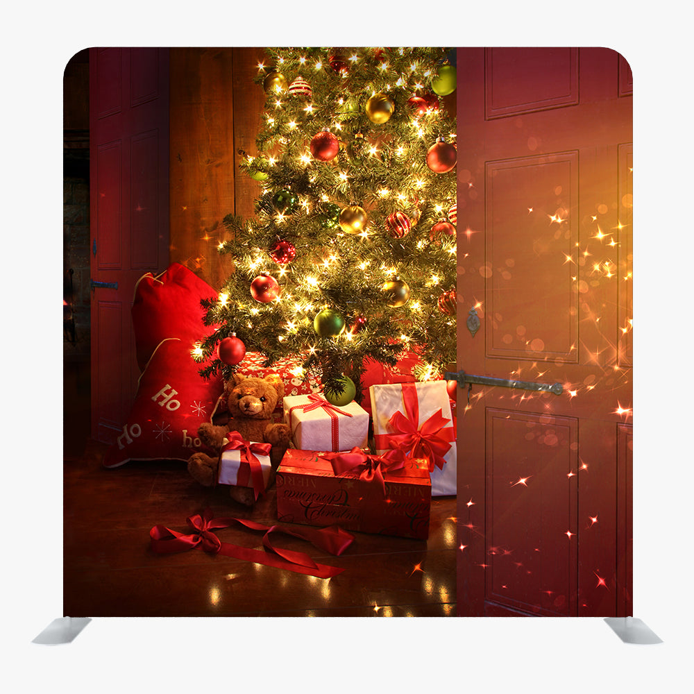 Christmas STRAIGHT TENSION FABRIC MEDIA WALL - 24