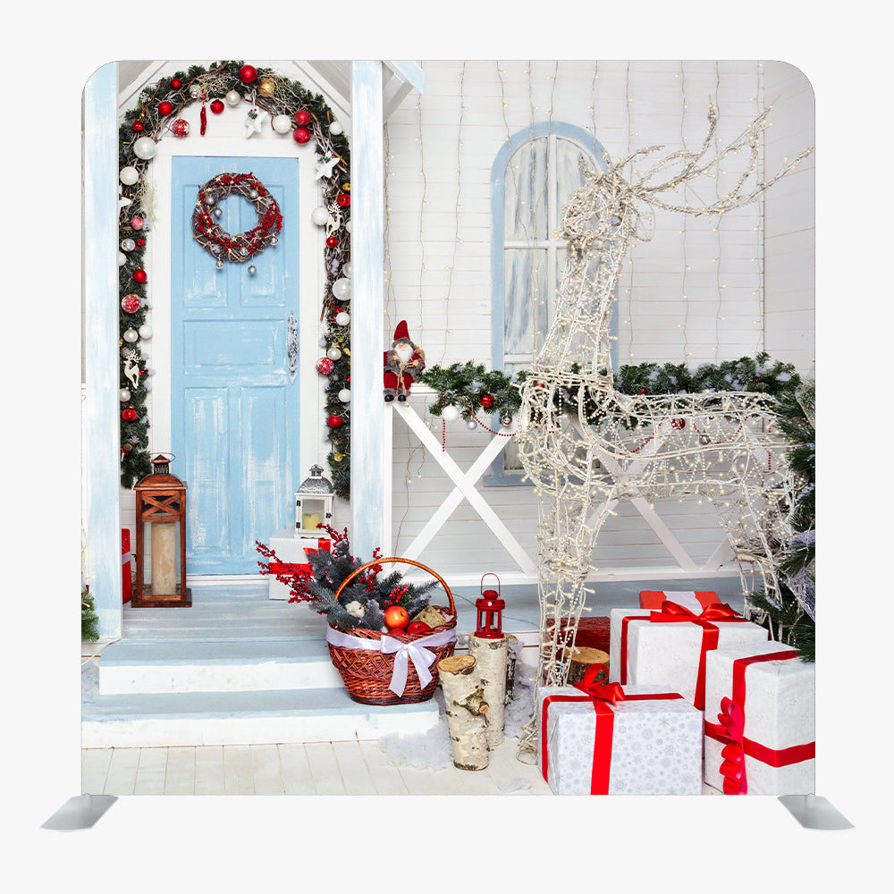 Christmas STRAIGHT TENSION FABRIC MEDIA WALL - 50