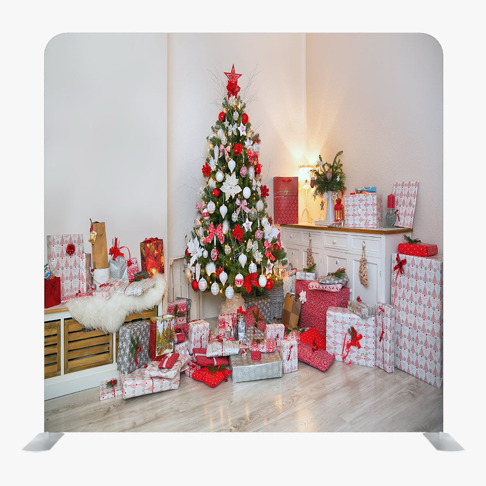 Christmas STRAIGHT TENSION FABRIC MEDIA WALL - 53