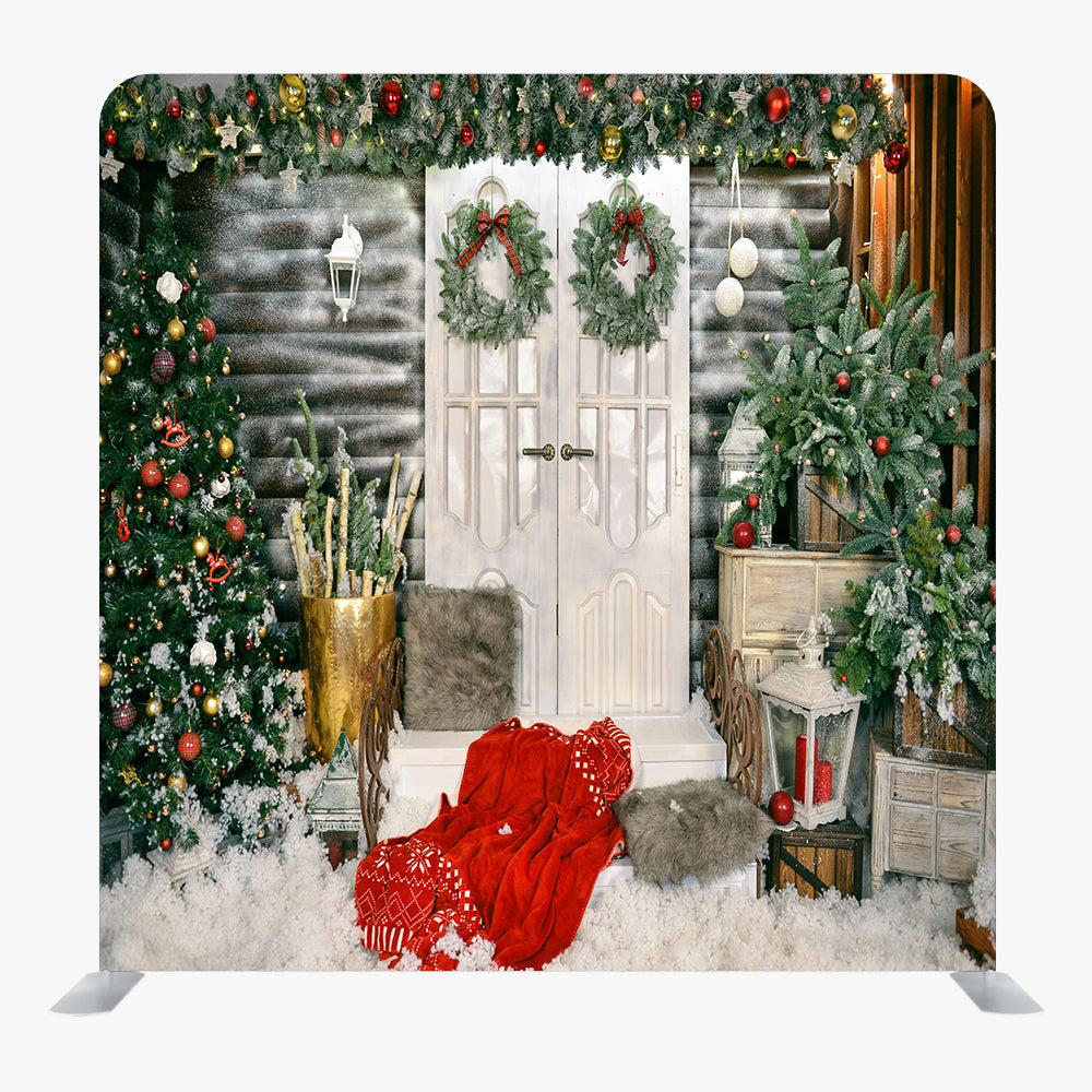 Christmas STRAIGHT TENSION FABRIC MEDIA WALL - 59