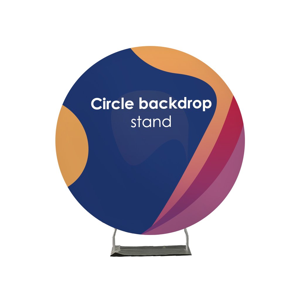 Circle Round Shape Backdrop for Parties, Weddings, Birthdays