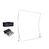 U Shaped Tension Fabric Media Wall Backdrop