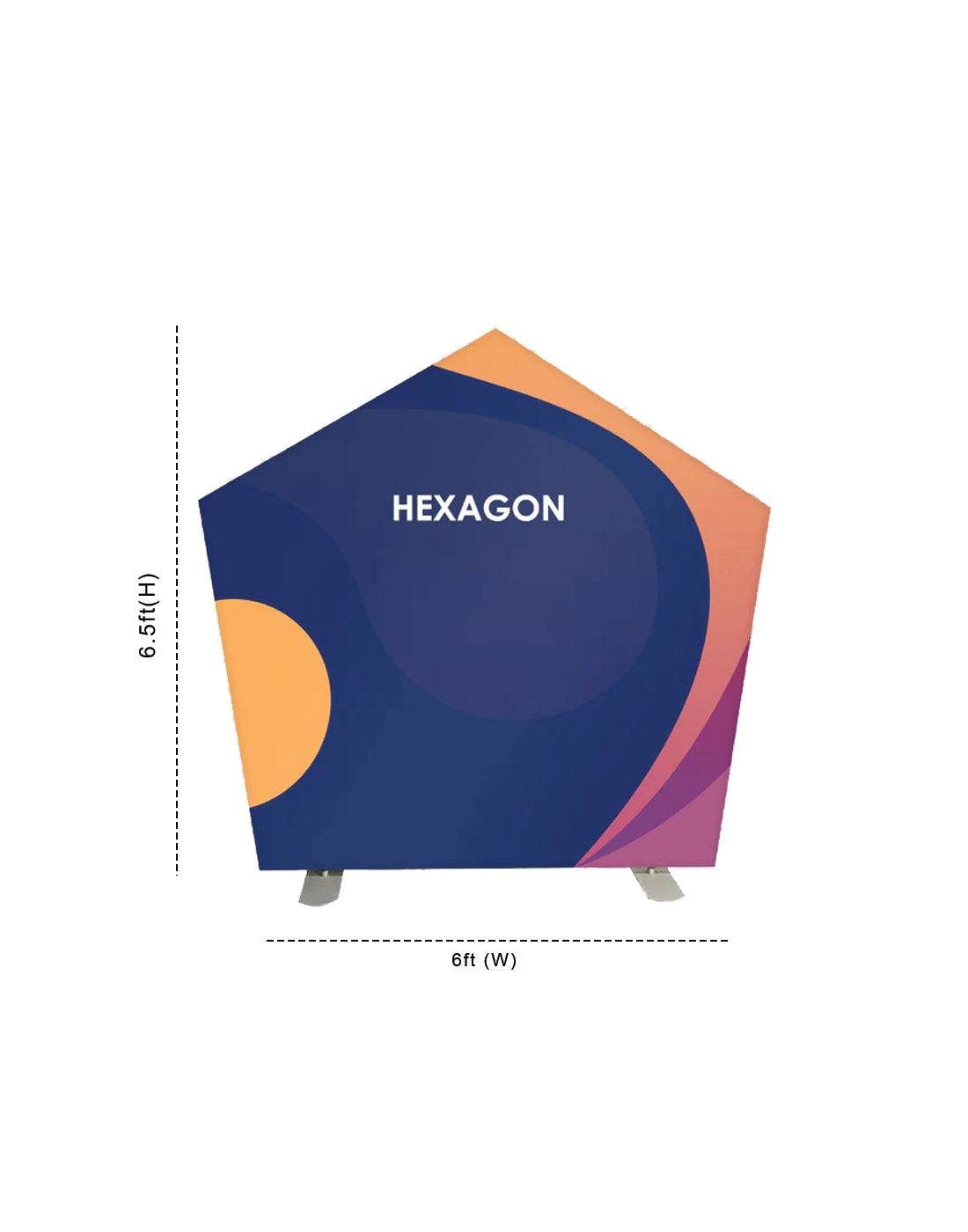 Hexagon Stand Backdrop