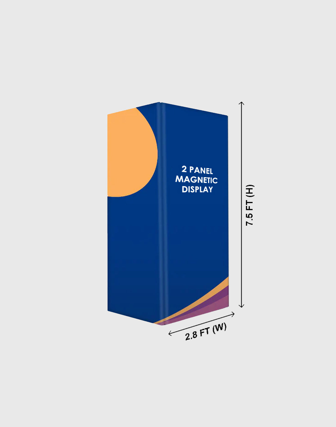 Magnetic Partition Displays – 2-Panel Portable Divider Canada ...