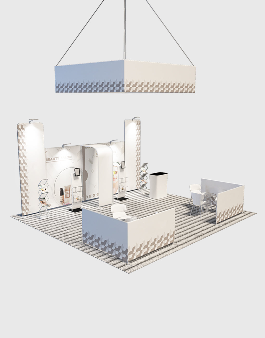 Modular Booth Kits 20ft - Model 07