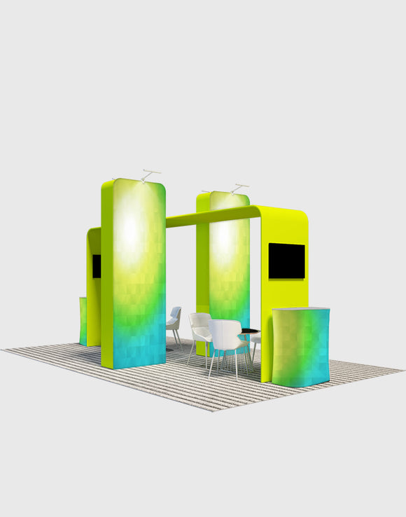Modular Booth Kits 20ft - Model 06