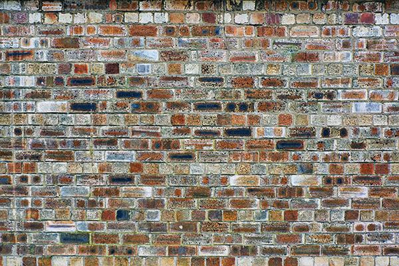 Multicolored Brick Wall Backdrop Printing