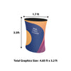 Oval Fabric Display Counter (For Podium & Booth Exhibitions)