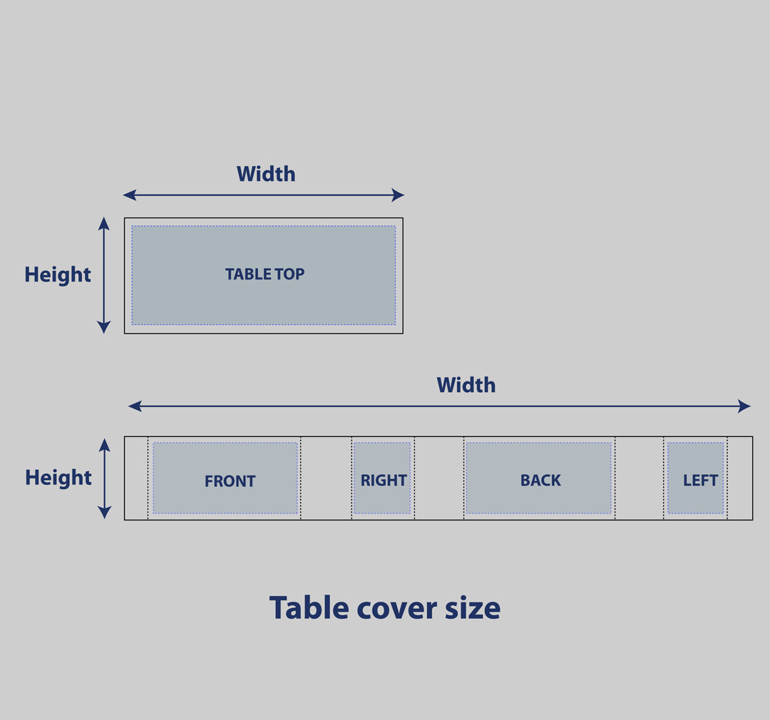 Pleated Table Covers