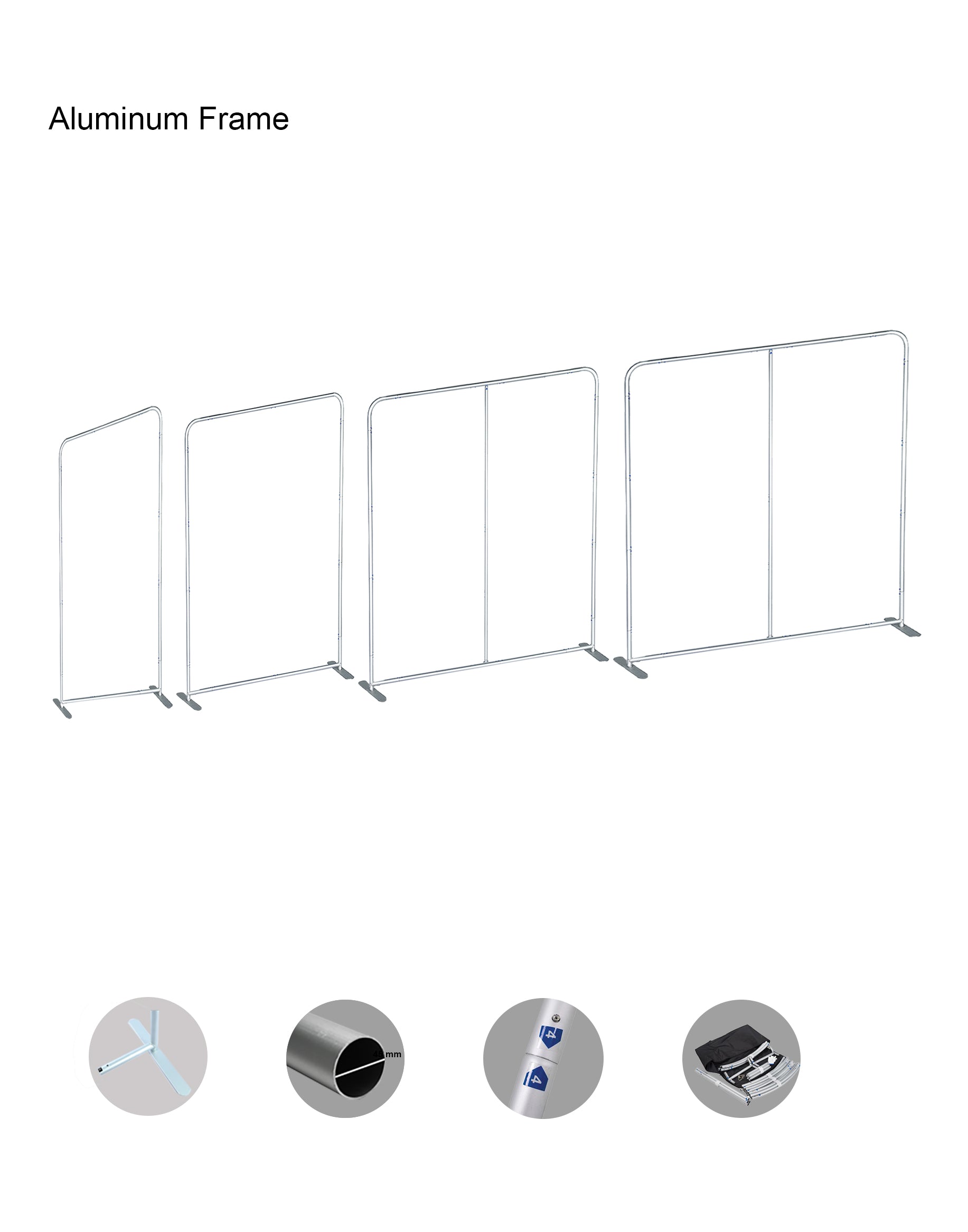 Portable Exhibit Display - Inclined
