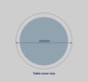 Round Stretch Table Topper