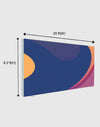 20ft x 8.2ft SEG Fabric LED Backlit Light Box Display