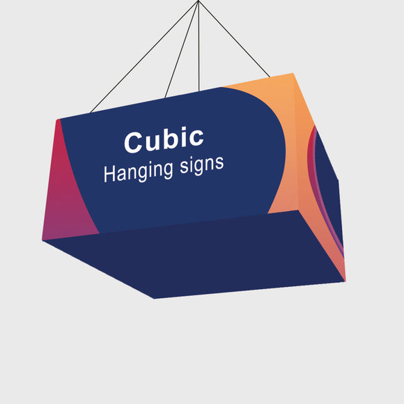 Sky Tube Cubic Hanging Banner