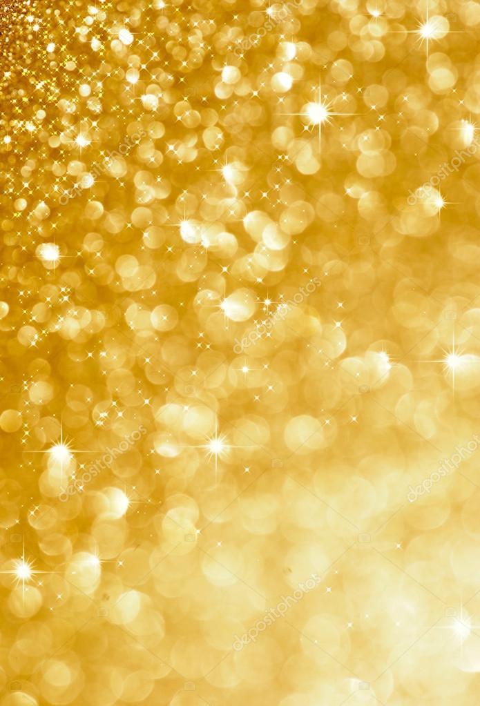 Gold Blinking Glitter Print Photography Backdrop