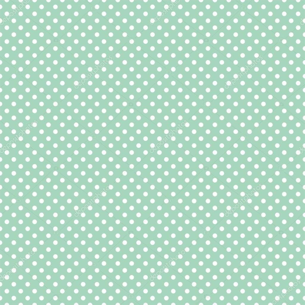 Mini Polka Dots on Mint Green Print Photography Backdrop