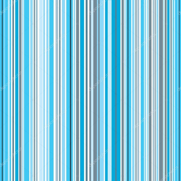 Verticle Blue Pattern Stripe Print Photography Backdrop