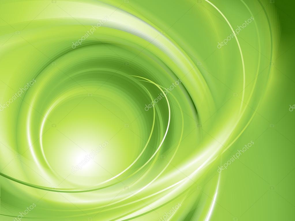 Green Abstract Swirl Print Photography Backdrop