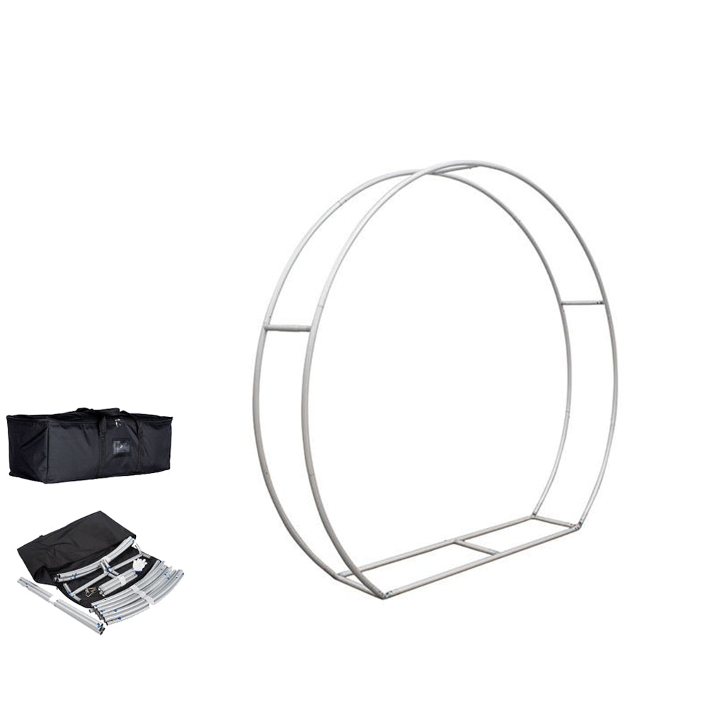 3D MOON Tension Fabric Media Wall Display