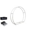 3D MOON Tension Fabric Media Wall Display