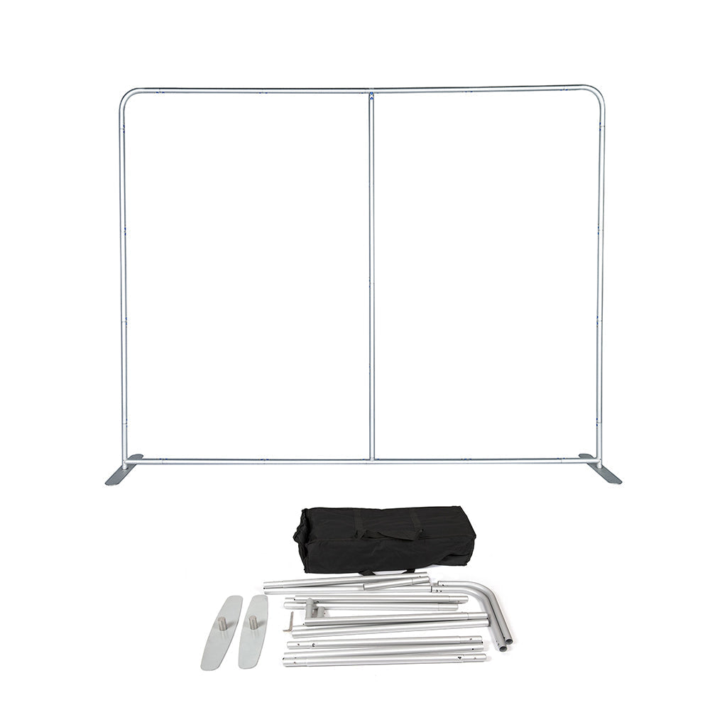 10ft x 10ft Straight Exhibit Pro 3-in-1 Display Kit with Hard Podium Case