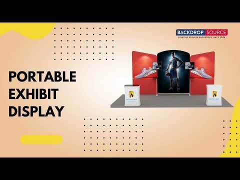 Portable Exhibit Display 20ft x 10ft - Model 6