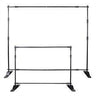 SUPPORT DE FOND RÉGLABLE (3 m L x 2,4 m H)