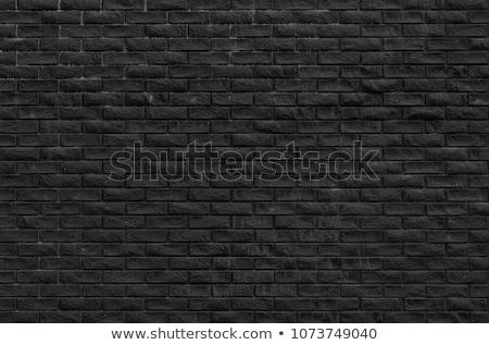 Old Black Brick Wall Backdrop Printing